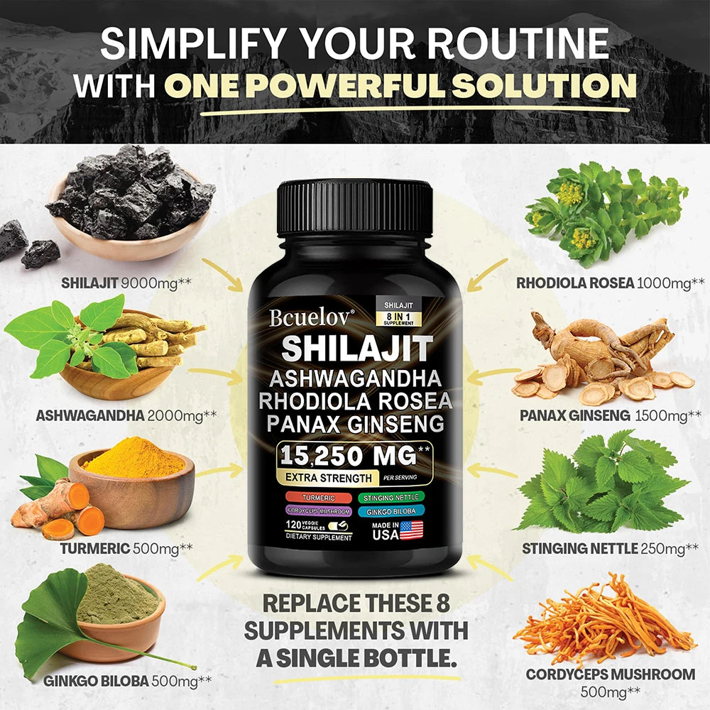 16-in-1 High-Potency Vitality Complex Supplement 120ct