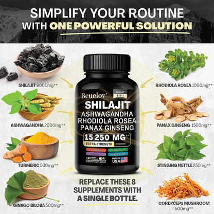 16-in-1 High-Potency Vitality Complex Supplement 120ct